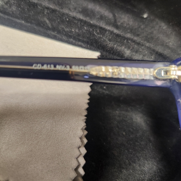 Catherine Deneuve Prescription Lenses Sunglasses Blue - Picture 4 of 10